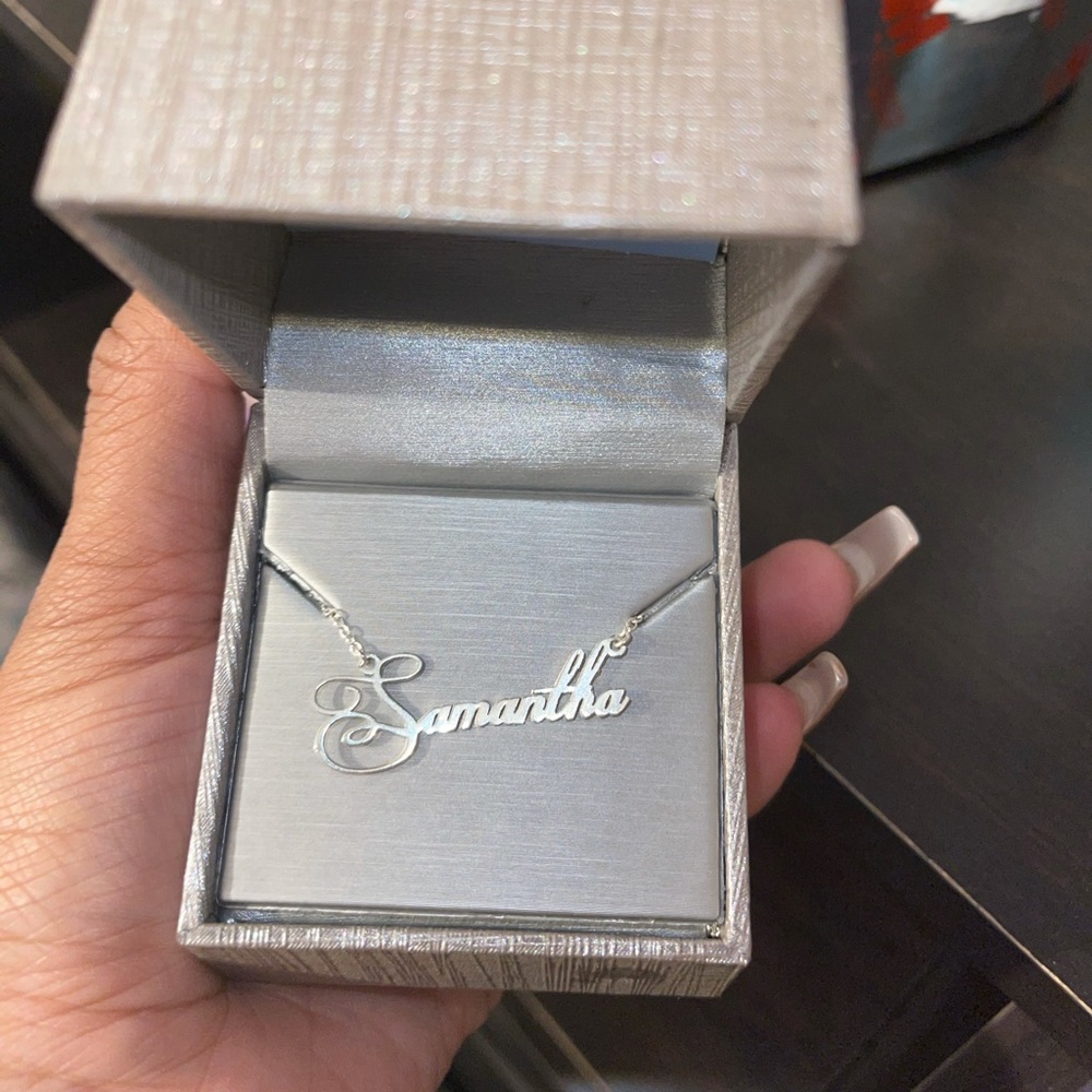 Zales Name Necklace